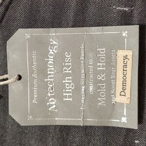NWT DEMOCRACY TECH HIGH RISE DENIM SHORTS
